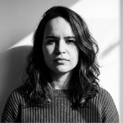 Sara Lobo — black and white portrait